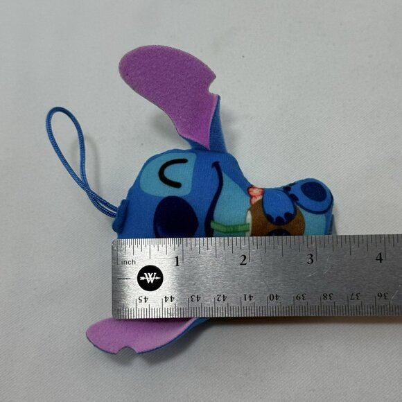 Disney McDonald Stitch Sipping Drinking Coconut Plush Toy Happy Meal Cord Rope - Picture 6 of 12